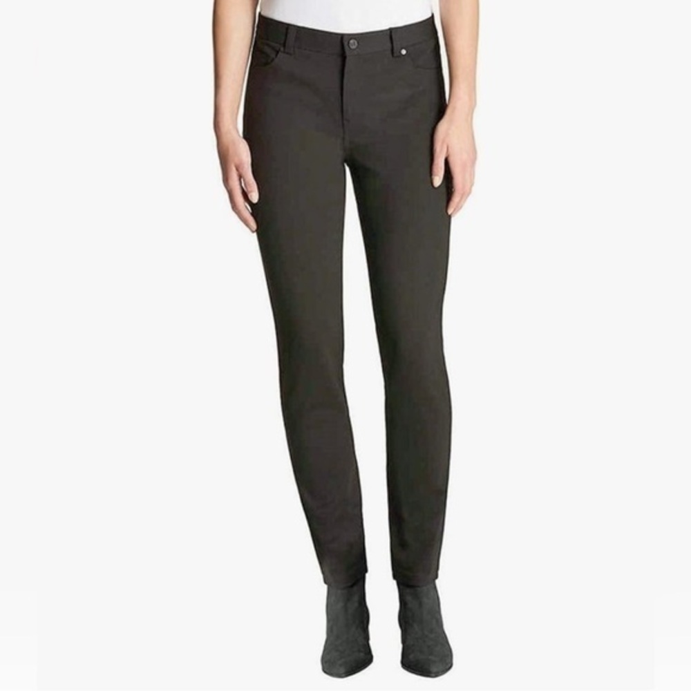 New Andrew Marc Ladies' 5-Pocket Pant Charcoal Size 14 NWT